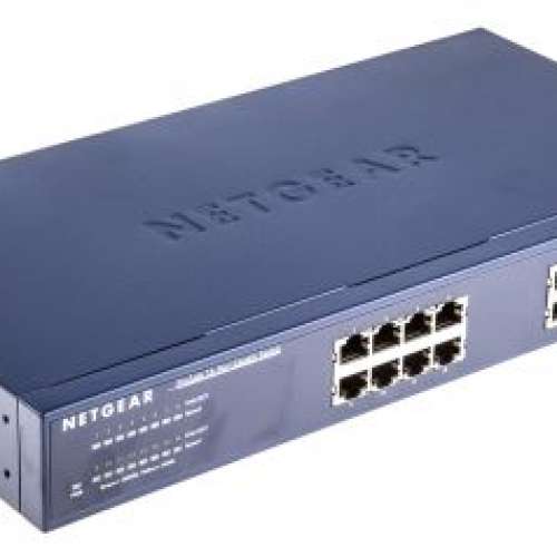 NETGEAR JGS516 V2  Gigabit Ethernet Switch 16 port, 10/100/1000Mbit/s