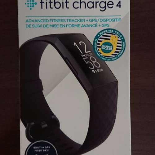 買賣全新及二手智能手帶, 手錶- 全新Fitbit Charge 4 100% NEW