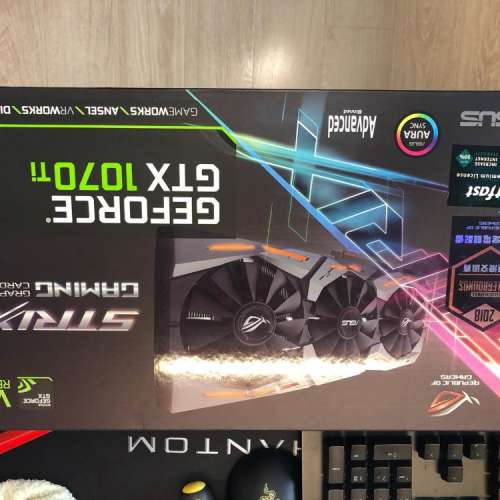 ASUS-ROG-STRIX-GTX1070TI-A8G-GAMING 顯示卡