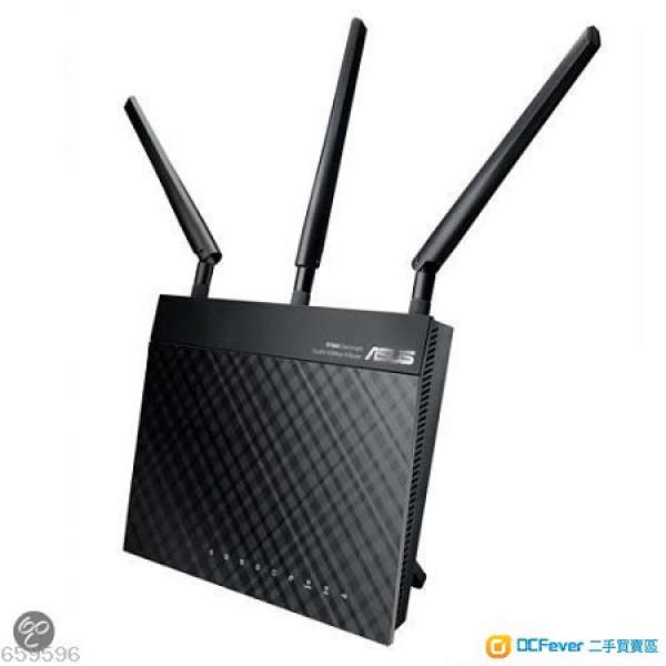 ASUS  RT-N66U Wireless-N900 雙頻 Gigabit 無線路由器