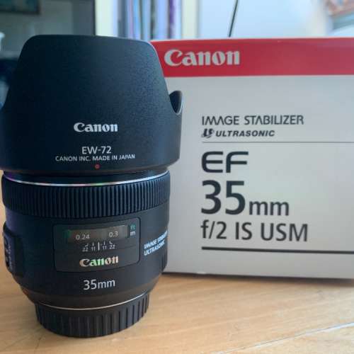 Canon EF 35mm f/2 IS USM