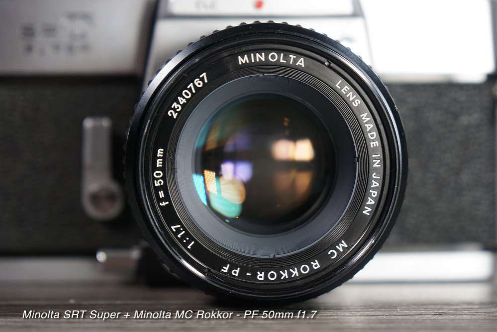 Minolta SRT SUPER MC ROKKOR-PF 50mm f1.7-