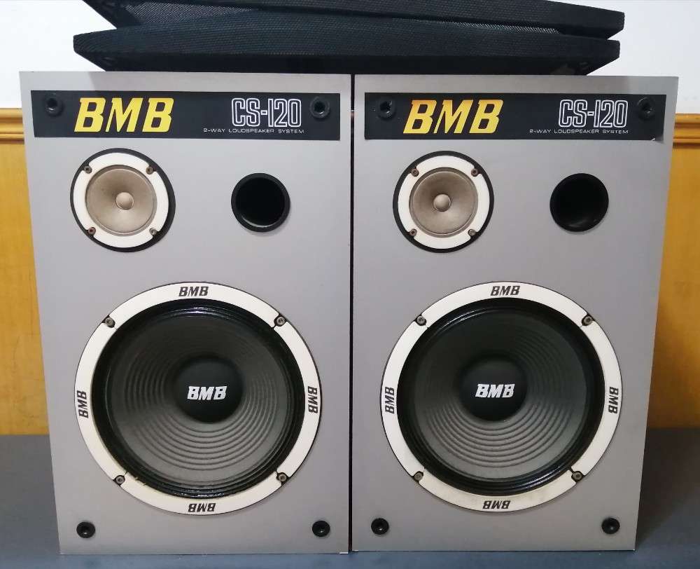 スピーカー・ウーファー BMB cs-120 2way loudspeaker system Yahoo!オークション - BMB CS-120 2WAY LOUDSPEAKER SYSTEM