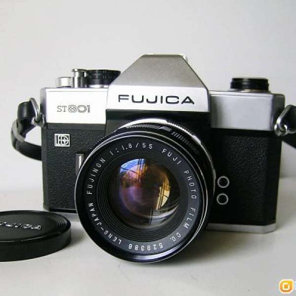 富士 Fujica ST801 M42 全機械菲林機皇 / Fujinon 55mm f1.8 標準鏡頭