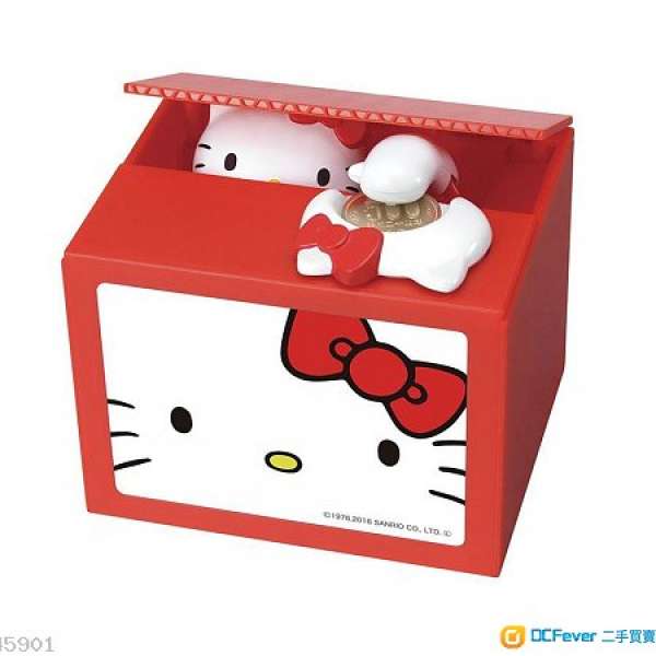 日本購入 Hello Kitty coin bank 貯金箱錢罌玩具 (全新)