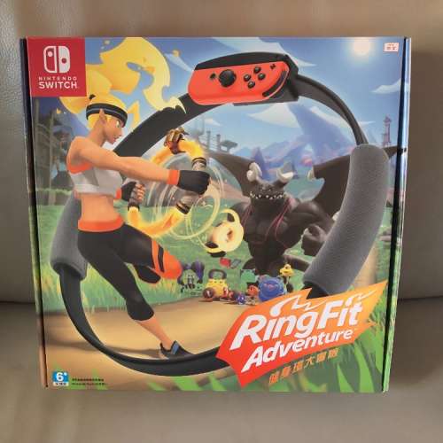 『放』全新行貨中文版 Nintendo Switch RingFit Adventure 健身環大冒險 Ring Fit ...