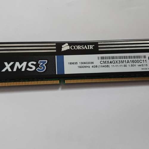 DDR3 4GB ram Corsair