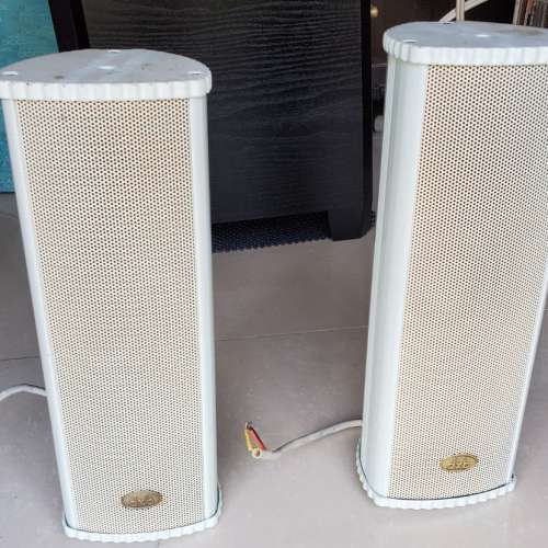 DXB speakers 鐵殼喇叭一對