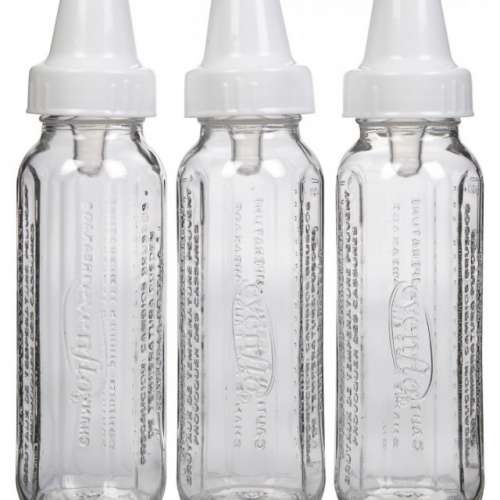 Brand new Evenflo glass bottles,3pack 全新Evenflo 玻璃奶瓶3個