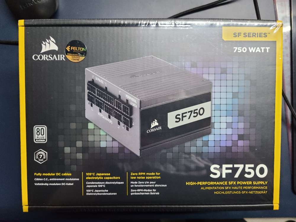 買賣全新及二手機箱電源散熱, 電腦- 全新未開封Corsair SF750火牛（已