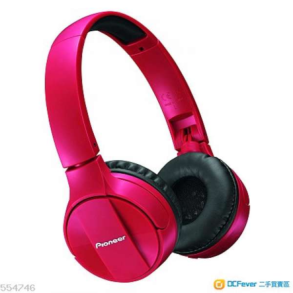 全新 Pioneer Bluetooth Wireless Headphones 藍牙 無線耳筒 SE-MJ553BT(R)