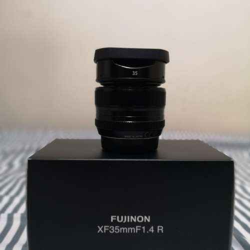 95%新 fujifilm Xf35mm f1.4 行貨有保