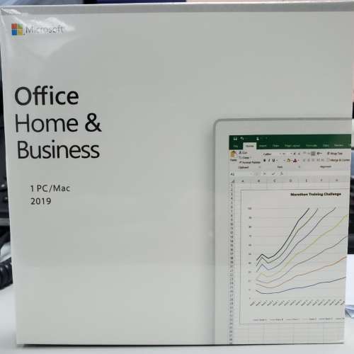 全新 Microsoft office home & business 2019 (只有2盒)