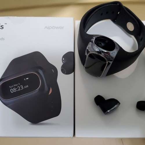 aipower Wearbuds 二合一真無線藍牙耳機智能運動手錶