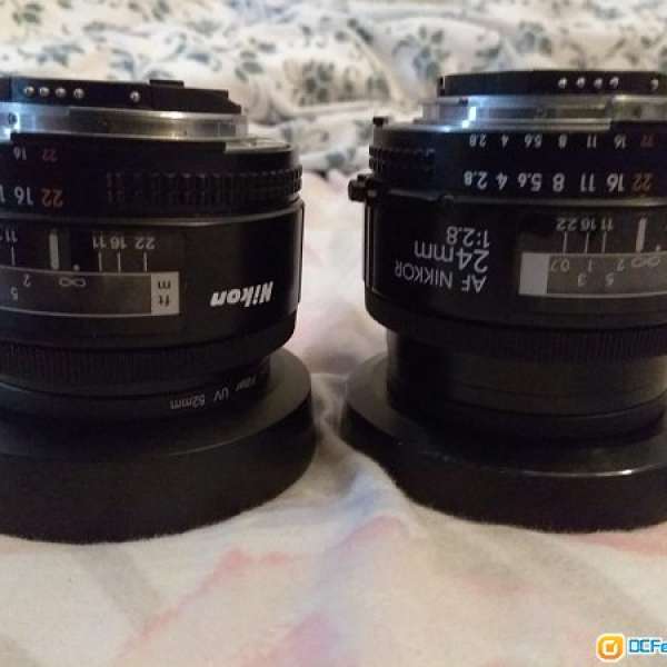 Nikon 24mm 2.8 & 28mm 2.8