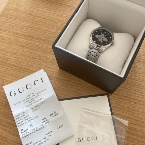 父親節禮物[上月購入]全新 Gucci G-Timeless腕錶（38毫米）