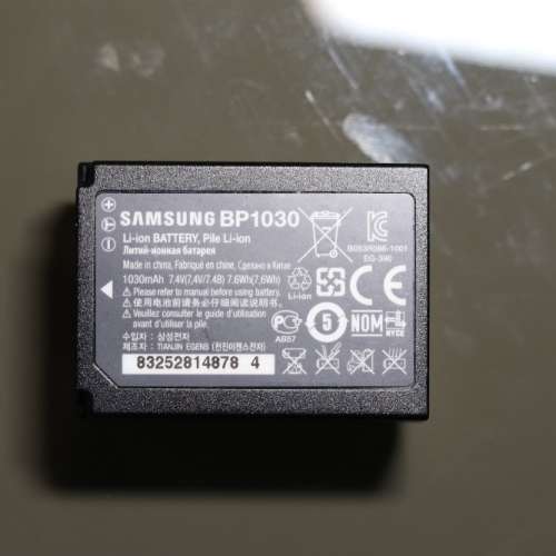 Samsung BP1030 (同BP1130) (合NX1000 NX1100 NX200 NX210 NX2000 NX300 NX300M NX...