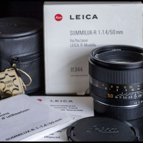 Rare Summilux-R 50mm F1.4 E60 ROM Like-New with box