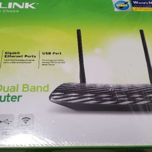 TpLink Archer c2 Gigabit 802.11ac router 兩部