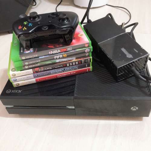 Xbox one 主機套裝 連6遊戲 1手掣 xbox one console with six games 360