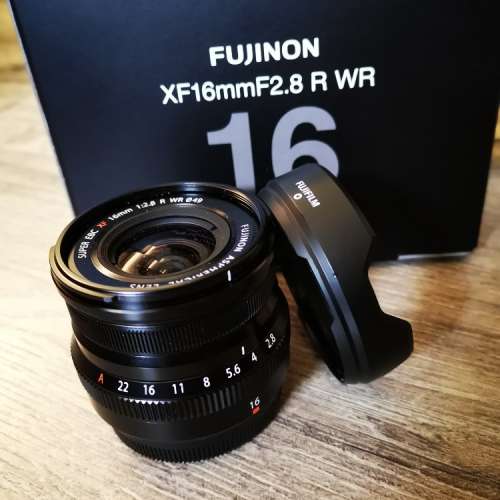 Fujifilm XF16mm f2.8 WR 98%new