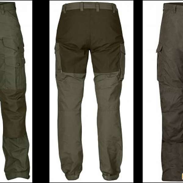 全新真 Fjallraven Vidda Pro Trousers 瑞典戶外名牌, G1000防潑水/透氣料