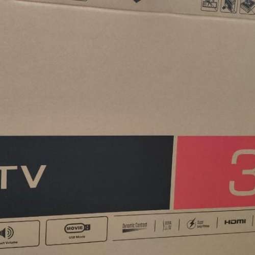 99% 新 TCL 32D3000B 32寸 電視