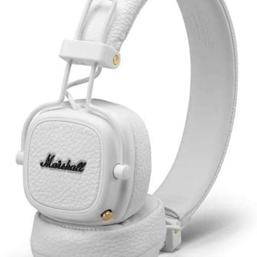 全新未開封 Marshall Major III Bluetooth Headphones 白色 藍芽耳筒