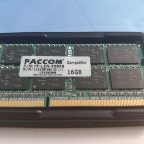 PACCOM DDR3 16G Notebook Memory