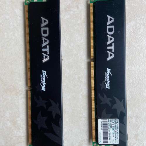 ADATA DDR3 1600G 8GB AX3U1600GC4G9-2G - 二手或全新RAM 記憶體, 電腦