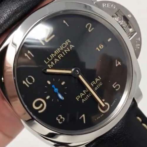 新淨新款靚仔panerai 1359fullset籃小鈔針有单