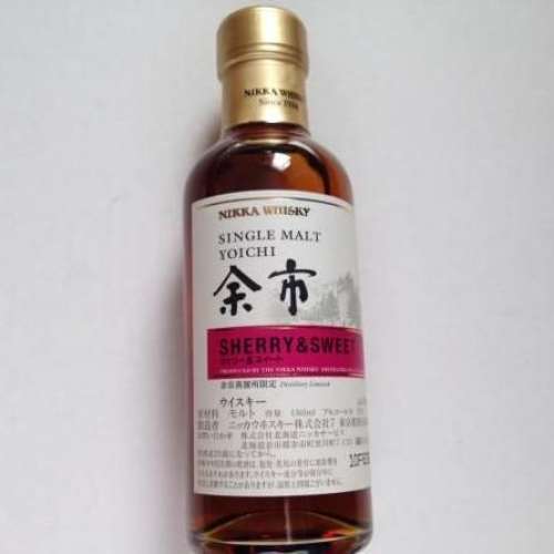 Nikka Whisky 余市Sherry & Sweet 180ml(日本直送，蒸餾所限定) - 二手
