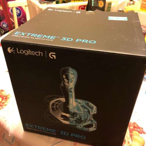 8成新 香港行貨 羅技 Logitech G Extreme 3D Pro Joystick 閃靈鈦翼