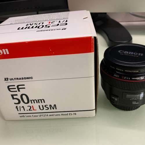 Canon EF 50mm F1.2 L USM (行貨過保)