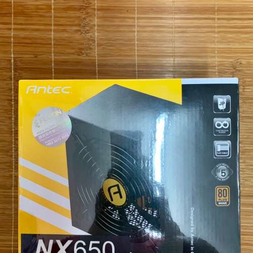 全新Antec NX650 80Plus Bronze 650W火牛