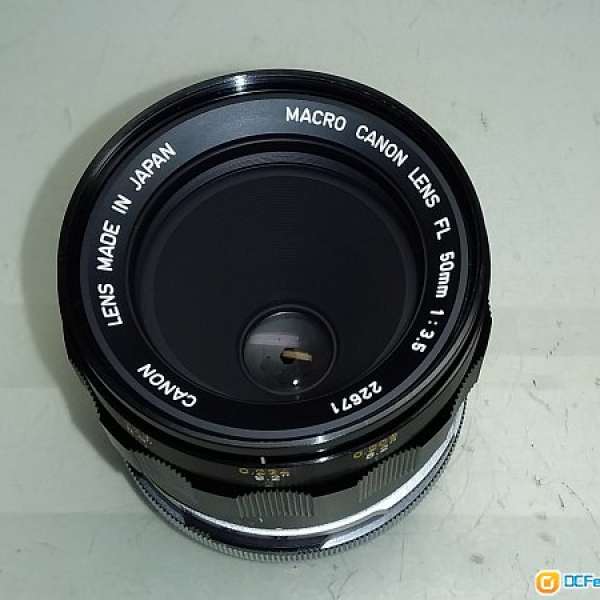 canon FL 50mm F3.5 Macro