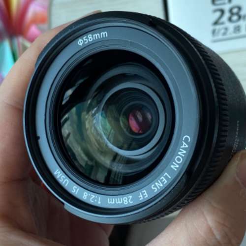 canon ef 28mm f2.8 is / 40mm f2.8 stm