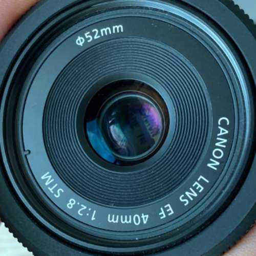 canon ef 28mm f2.8 is / 40mm f2.8 stm