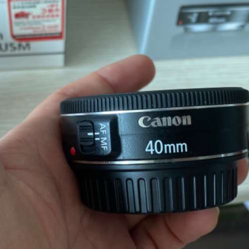 canon ef 28mm f2.8 is / 40mm f2.8 stm