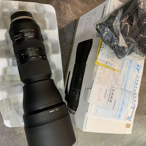 Tamron SP 150-600mm f5-6.3 VC G2 canon mount