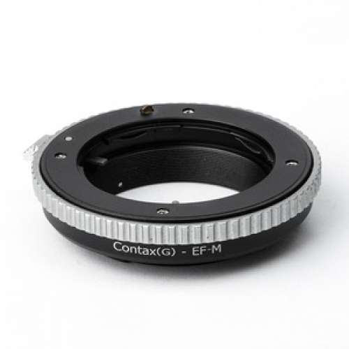 Contax G / CYG Lens To Canon EOSM Mount Adaptor (手動對焦，全金屬轉接環)