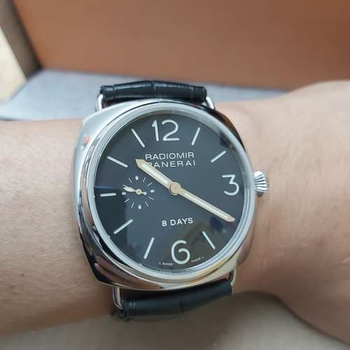 一代經典PANERAI 190,尾期,用積加"8 days "機芯,金針,非常新淨全齊***平售rolex tu...