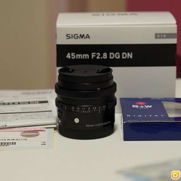 Sigma 45mm F2.8 DG DN For Sony