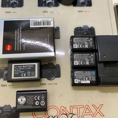 Used Original Recharge Battery for Leica & Sony