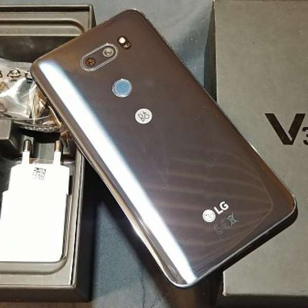 台灣版雙咭 LG V30+ H930DS Dual SIM 全套齊件 90%新淨 (己更換256+8GB EMMc元件)