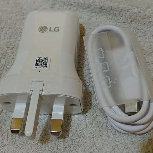 LG original Fast Charger 9V 1.8A AC adaptor + TypeC cable