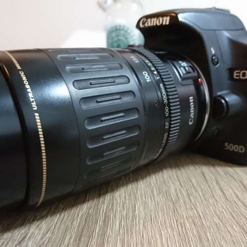 Canon 500D +100-300mm