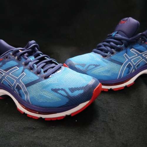 ASICS GEL-NIMBUS 19 跑鞋 RUNNING SHOES US 7 D 小有男裝細SZ 闊鞋頭 合 SZ 7 6.5