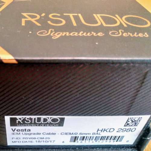 RStudio Signature Series Vesta mmcx 2.5mm