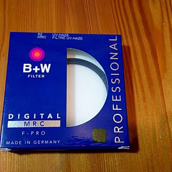 B+W 62 mrc uv-haze filter